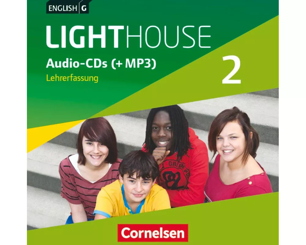 English G Lighthouse, Allgemeine Ausgabe, Band 2: 6. Schuljahr, Audio-CDs (Vollfassung), Audio-Dateien auch als MP3