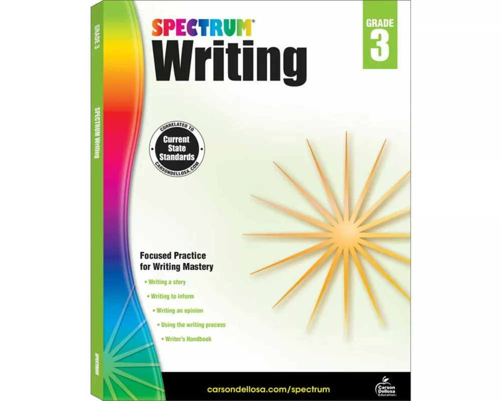 Spectrum Writing Grade 3