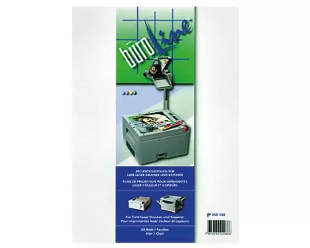 Büroline Folie OHP A4 Transparent, 100 Stück