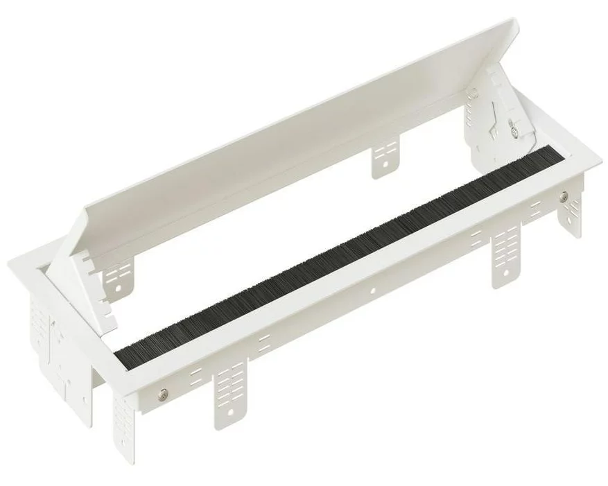 max connect Einbaurahmen BOX L 6-Fach, Weiss