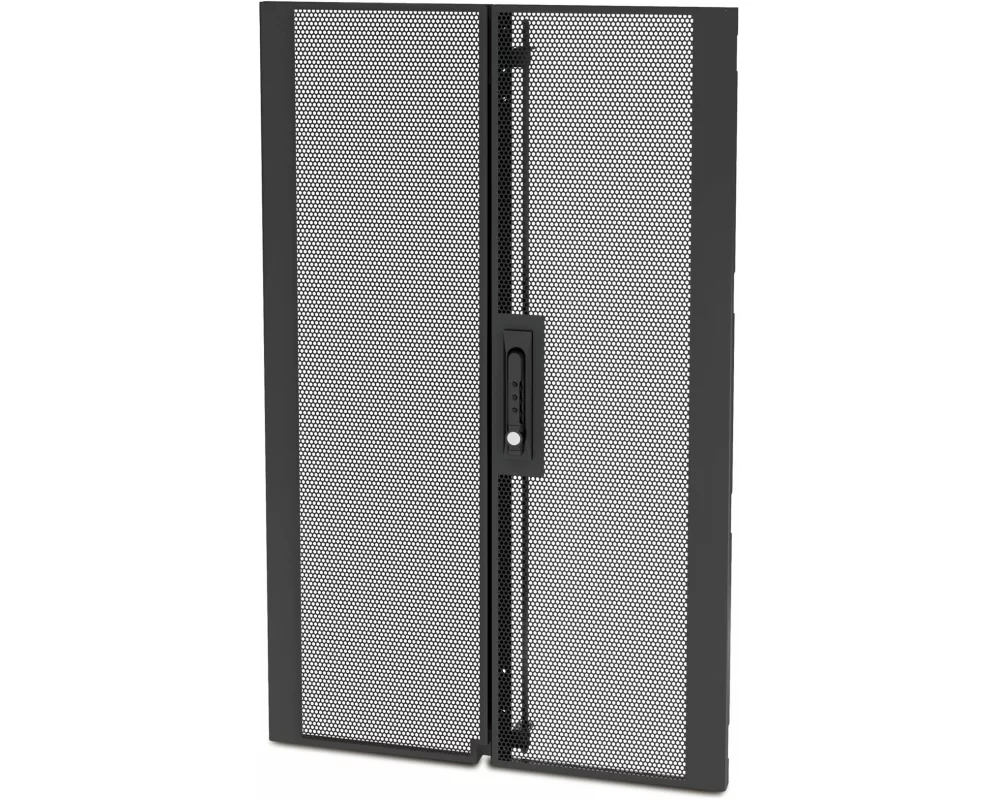 APC NetShelter SX Colocation 20U 600mm Wide Perforated Split Doors Black