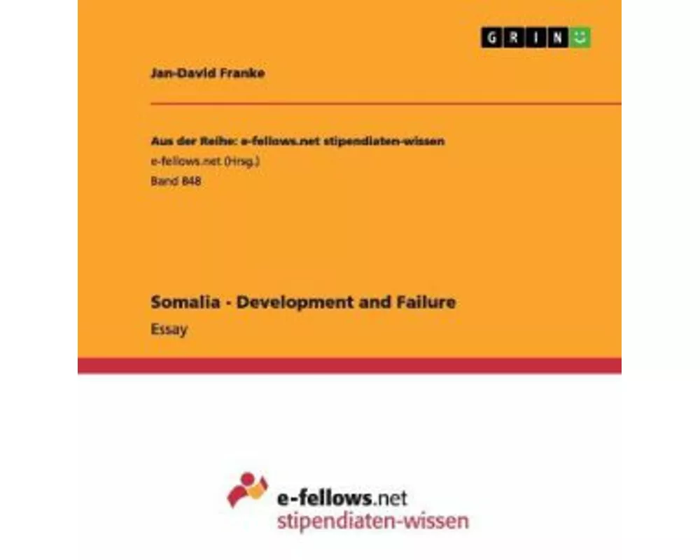 Somalia - Development and Failure