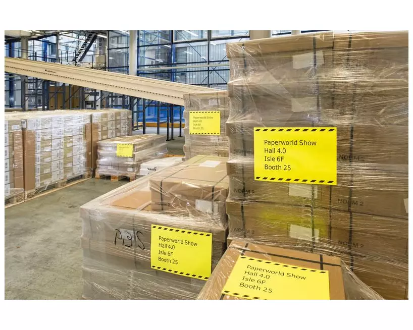 HERMA Neonetiketten A4, Ø 60 mm, rund, leuchtorange 240 Etiketten