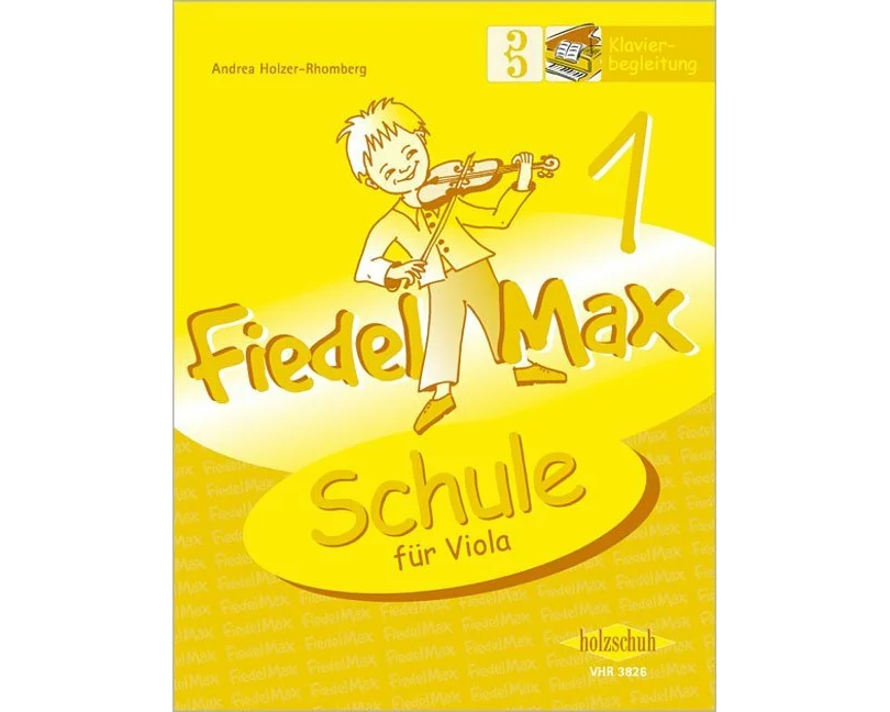 Fiedel-Max 1 Viola - Klavierbegleitung