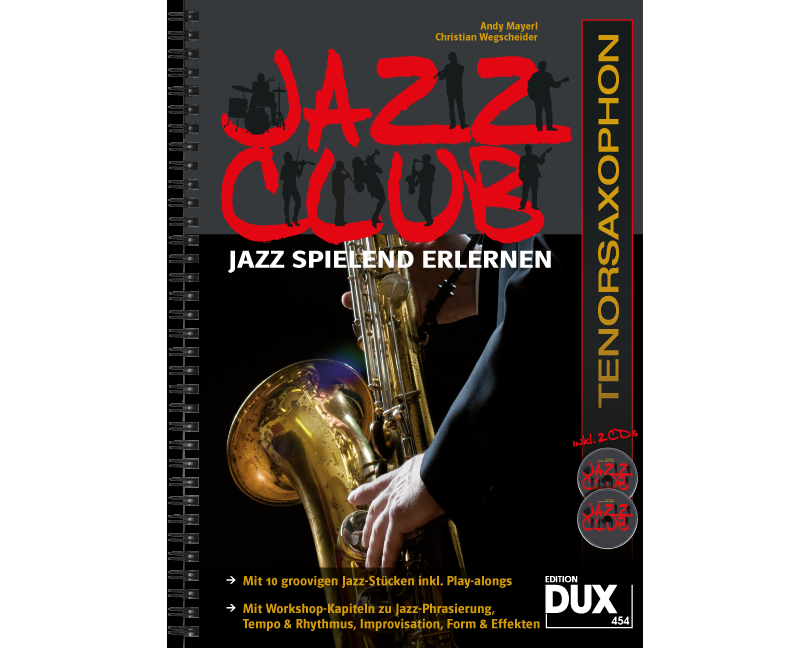 Jazz Club, Tenorsaxophon (mit 2 CDs)