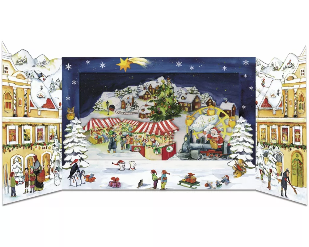 Weihnachtszauber in der Stadt