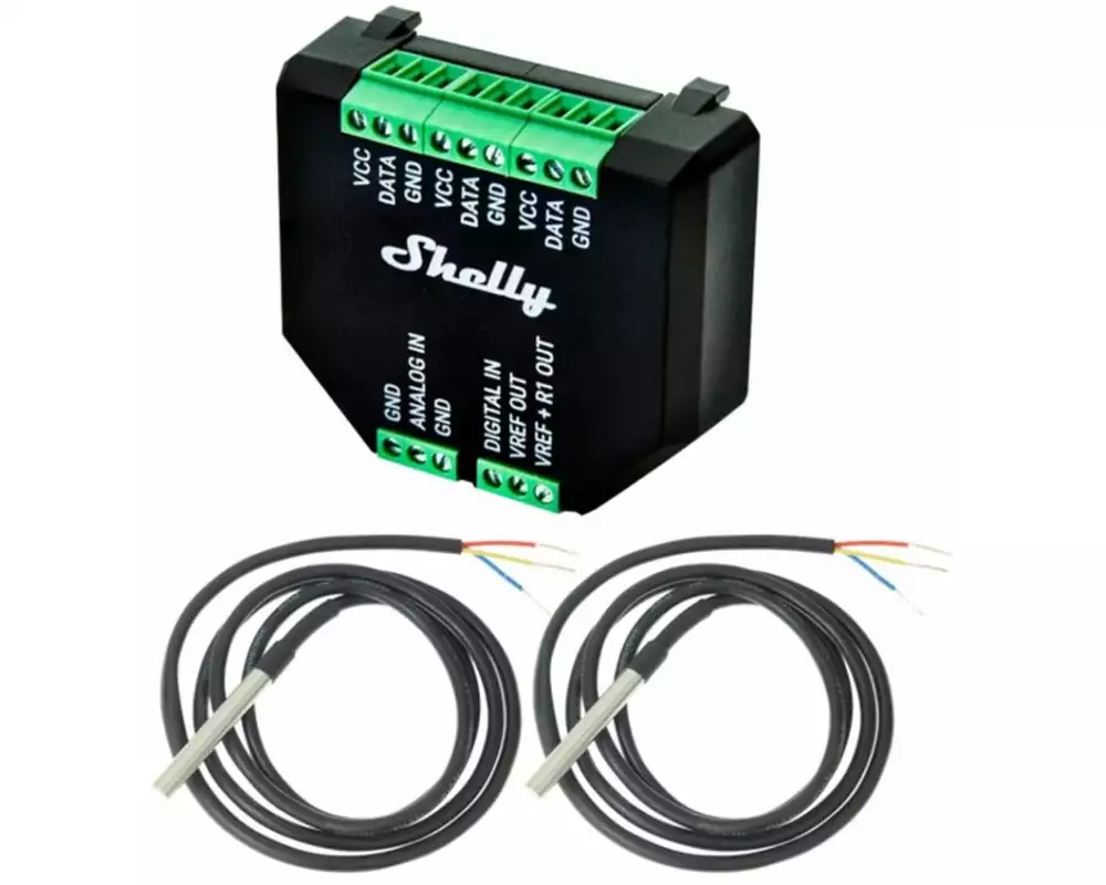 Shelly AddOn Plus Temperatursensor Set 2 für Shelly Plus Aktoren