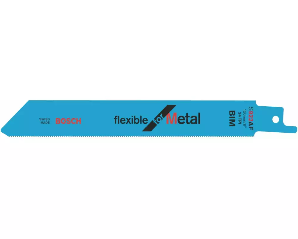 Bosch Professional Säbelsägeblatt S 922 AF Flexible for Metal, 5 Stück