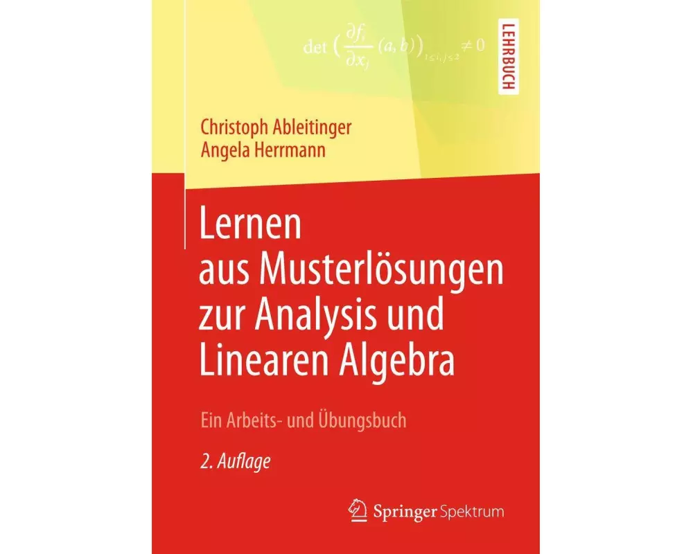 Lernen aus Musterlösungen zur Analysis und Linearen Algebra