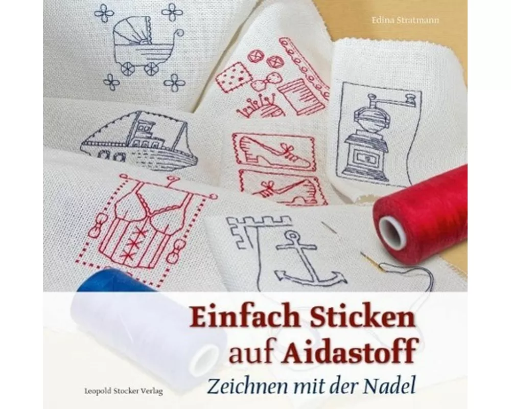 Einfach Sticken auf Aidastoff
