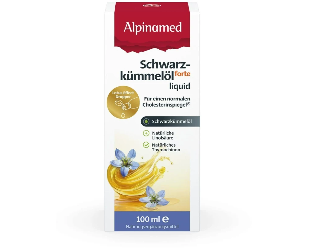 Alpinamed Schwarzkümmelöl forte liquid 100 ml