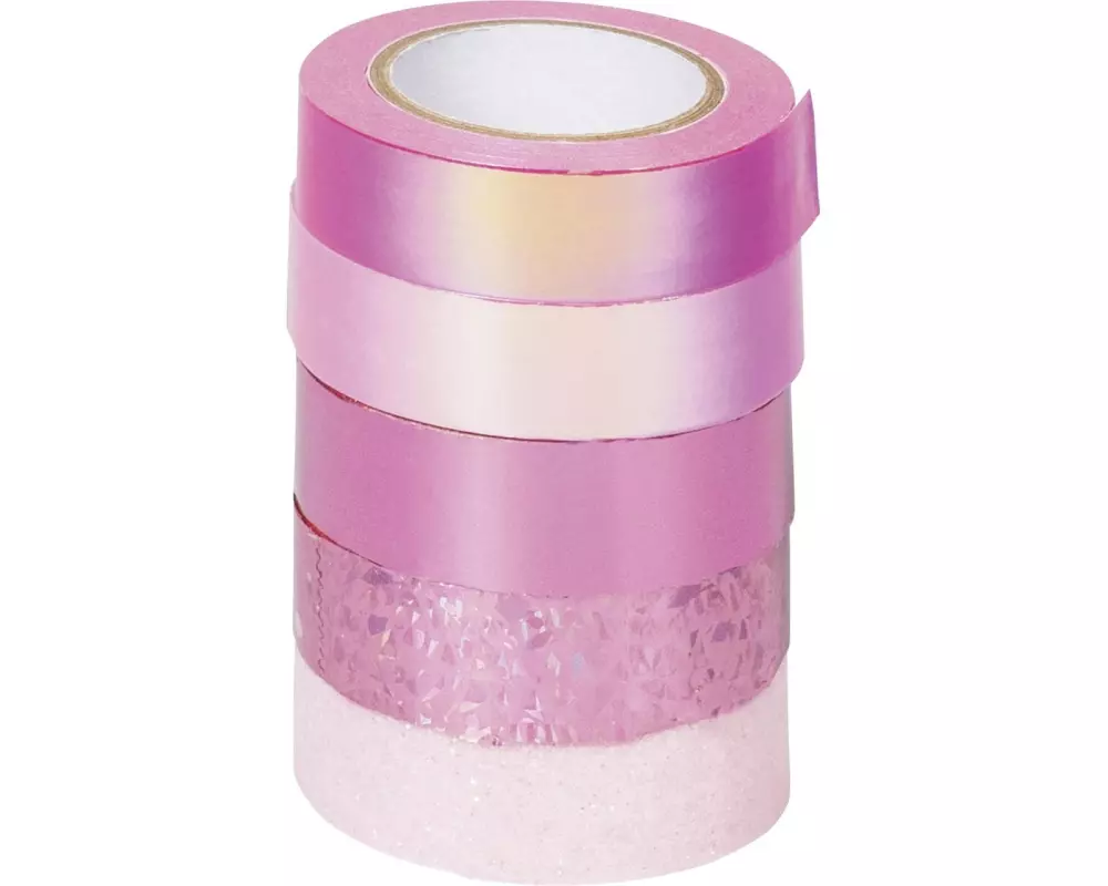 Heyda Washi Tape Effekt Mix Basic Rosa