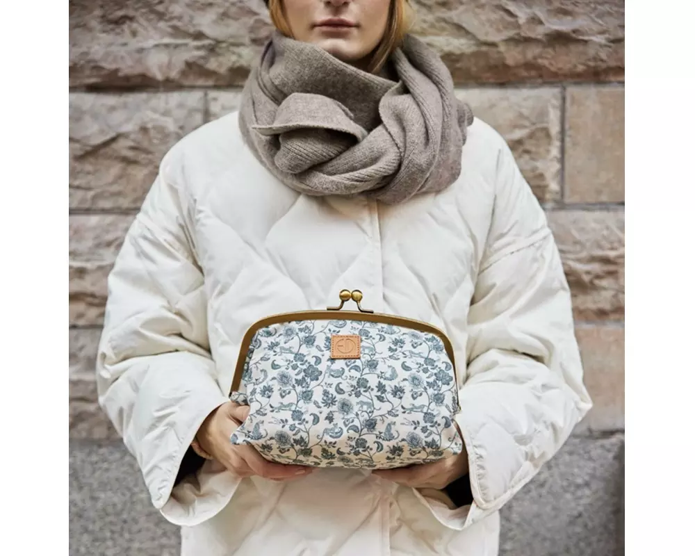 ELODIE Necessaire Zip&Go Garden Leo Toile