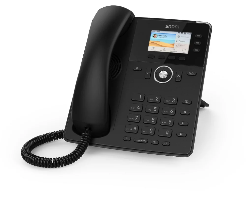 snom Tischtelefon D717 Schwarz