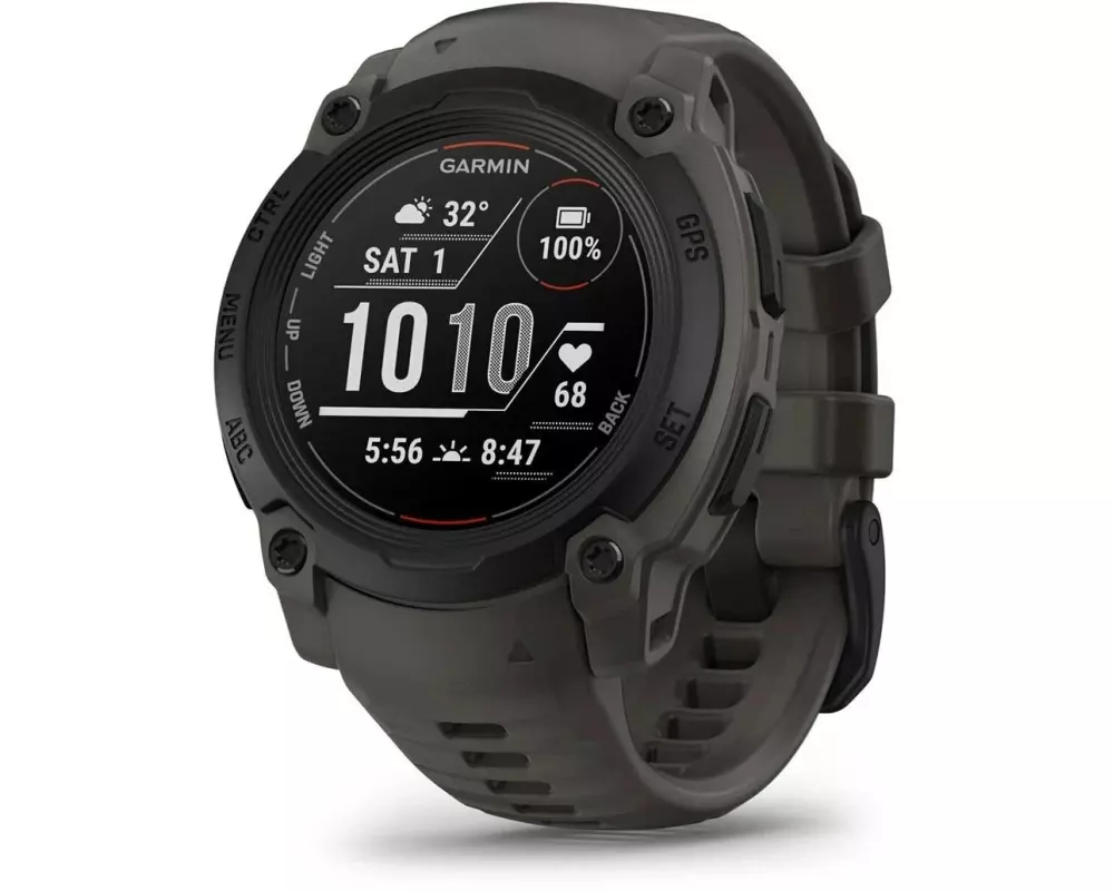 GARMIN Sportuhr Instinct E Kohle/Schwarz 40 mm