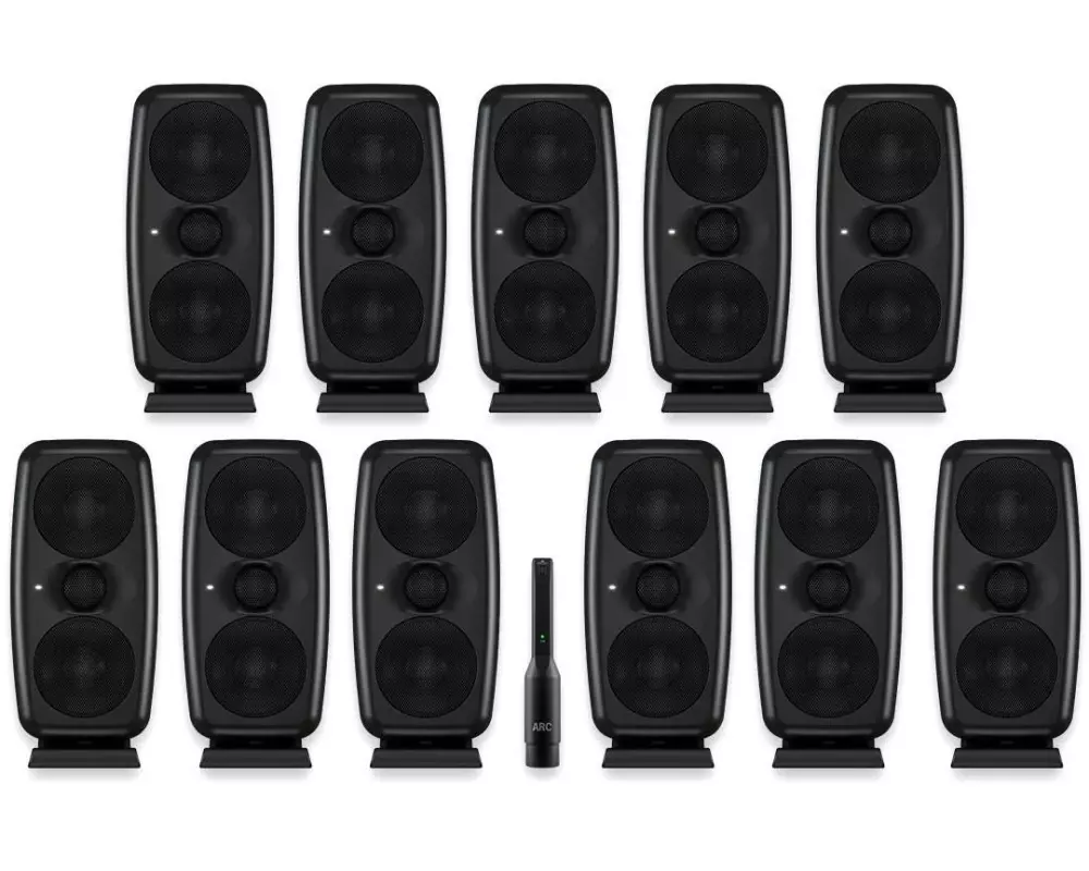 IK Multimedia Studiomonitor iLoud MTM Immersive Bundle 11 Schwarz