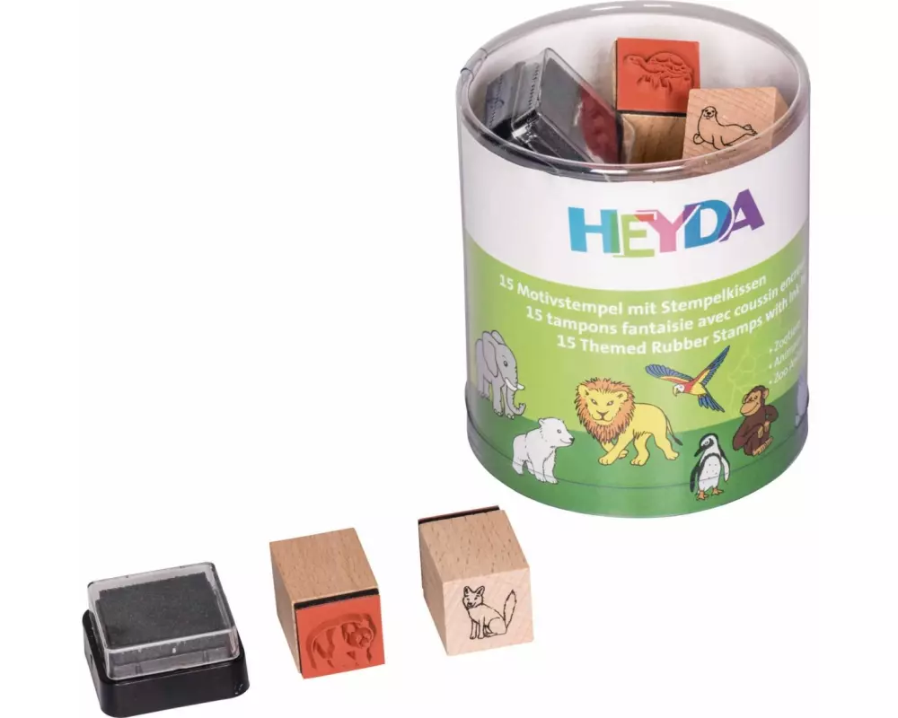 Heyda Stempelset Zootiere