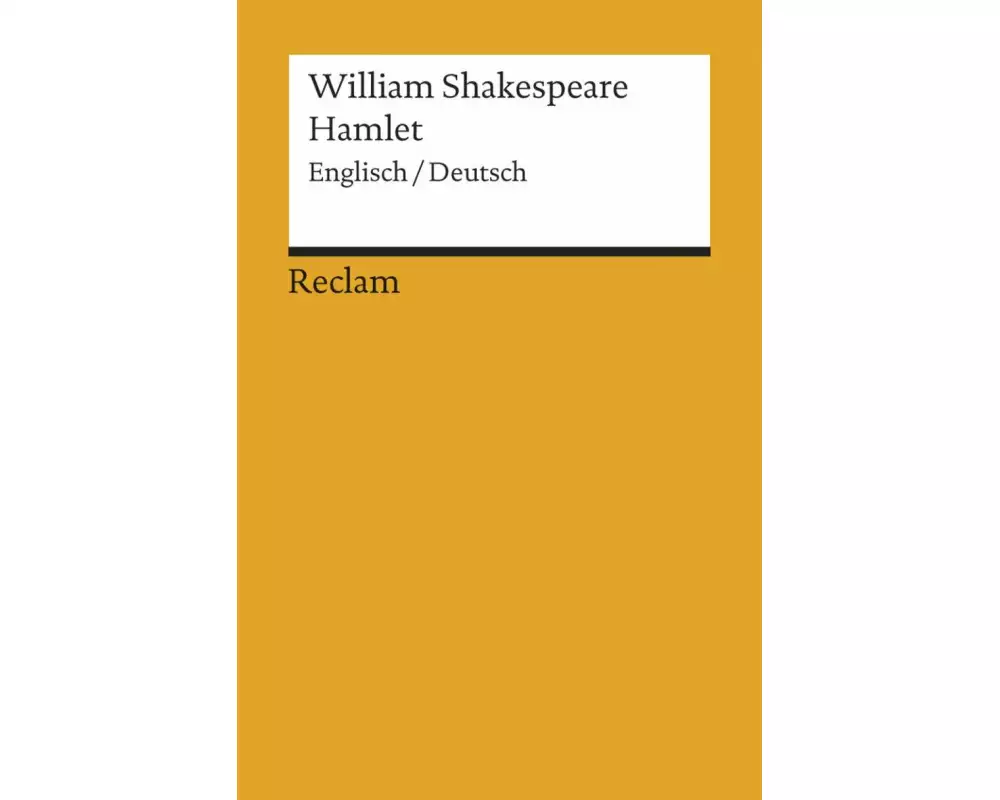 Hamlet. Englisch/Deutsch