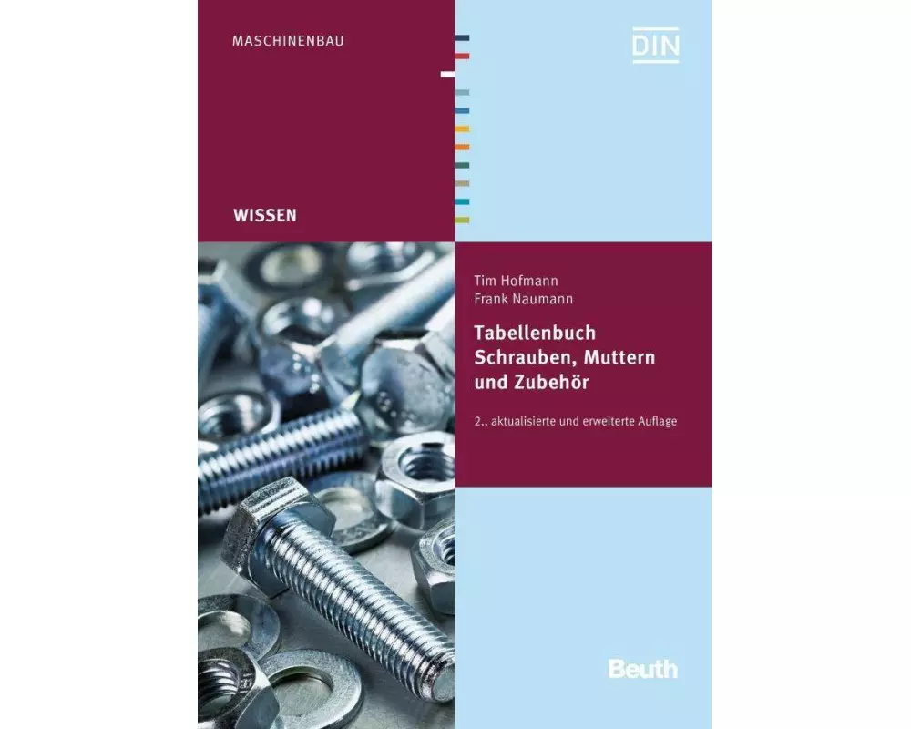 Tabellenbuch Schrauben, Muttern und Zubehör