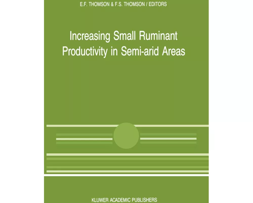 Increasing Small Ruminant Productivity in Semi-arid Areas