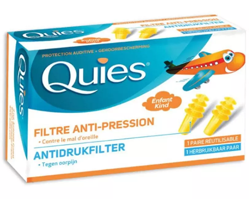 Quies Ohrstöpsel earplanes Kinder 2 Stück