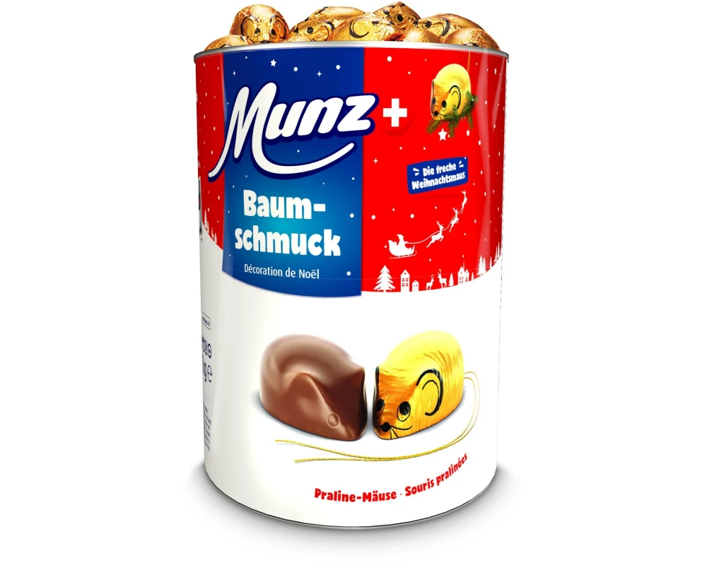 Munz Schokolade Praliné Mäuse 95 x 15.5 g