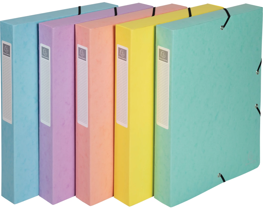 EXACOMPTA Sammelbox Aquarel A4 59560E ass.