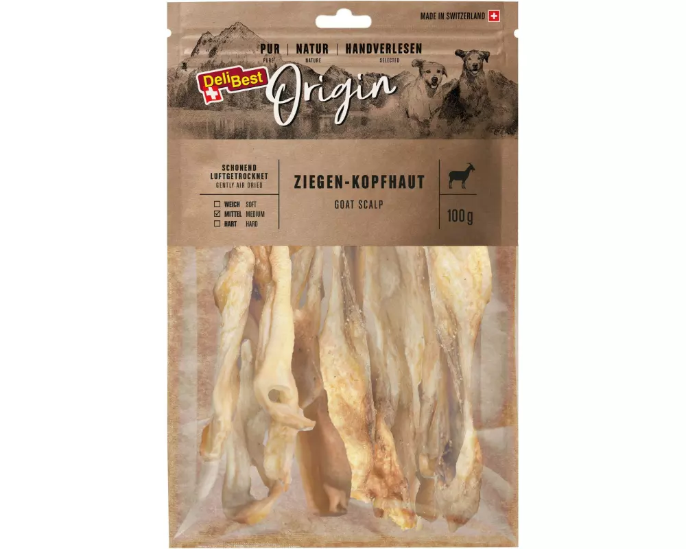 DeliBest Ziegenkopfhaut 100 g