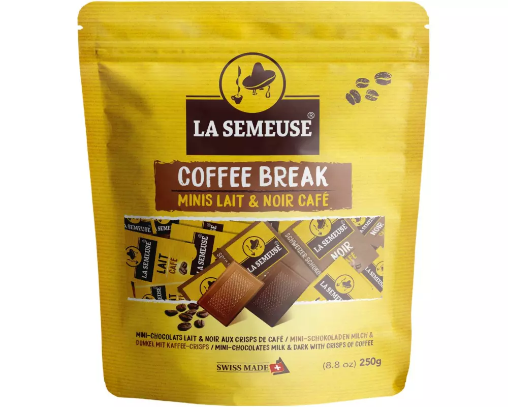 La Semeuse Mini-Schokoladen «Coffee Break» 250 g