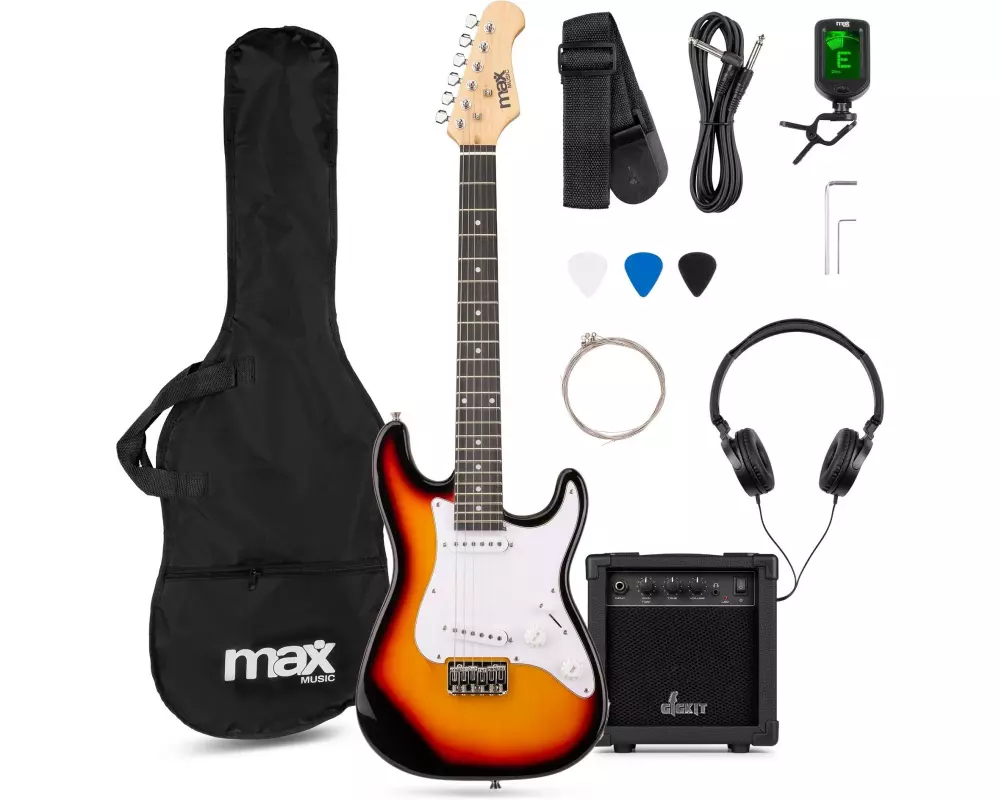 MAX E-Gitarre GigKit Junior 3/4