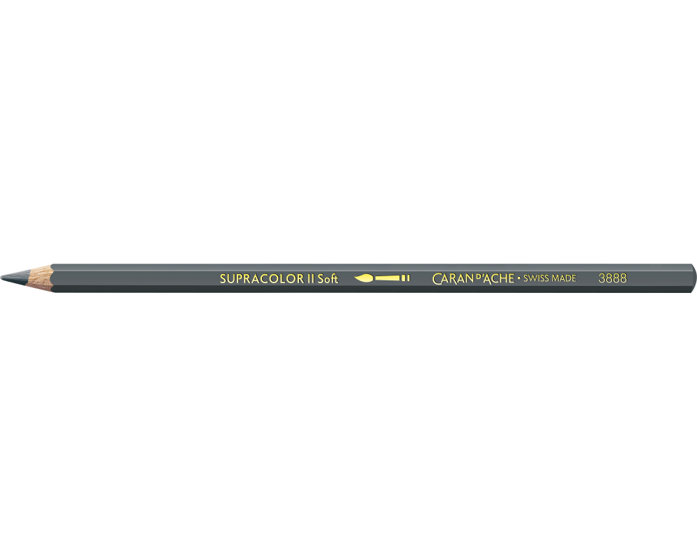 CARAN D'ACHE Farbstifte Supracolor 3,8mm 3888.495 schiefergrau