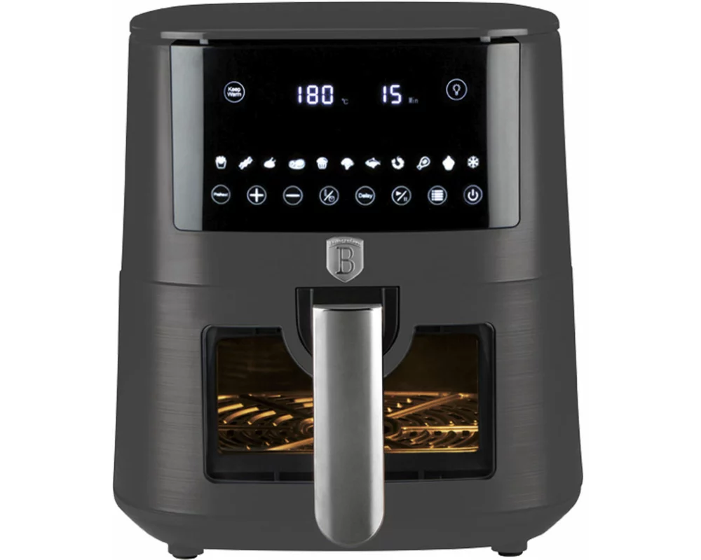 Berlinger Haus Heissluftfritteuse 8L matt Anthracite Collection