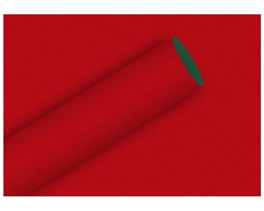 Braun + Company Geschenkpapier 2 m x 70 cm, Rot/Grün