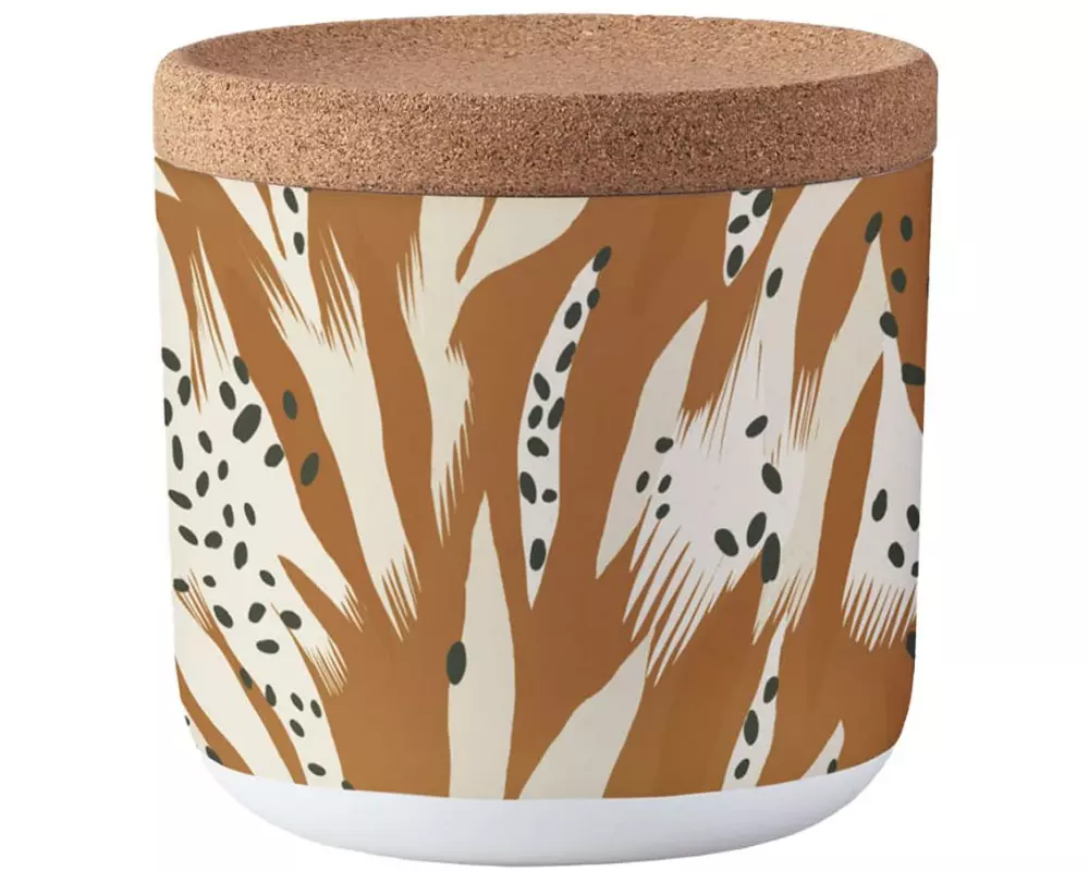 BioLoco Vorratsdose Jungle S, 0.57 l, Beige/Braun