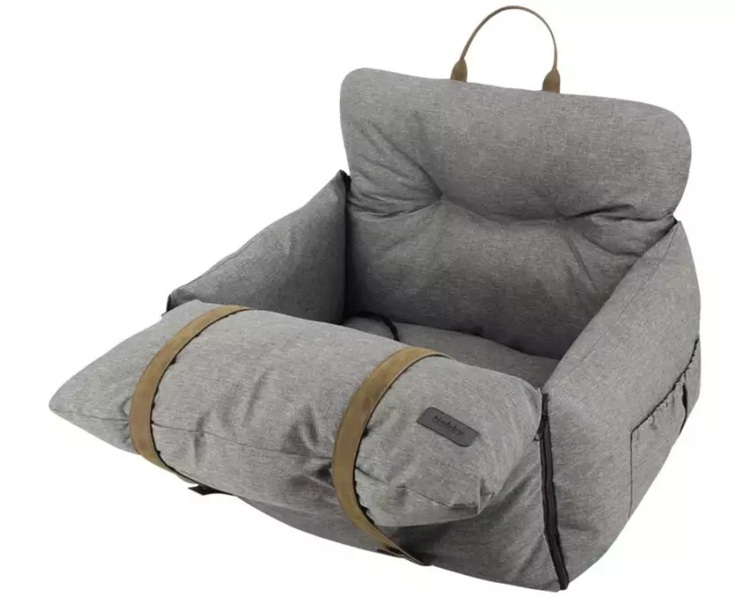 Nobby Autositz Bena, 60 x 50 x 43 cm, Hellgrau