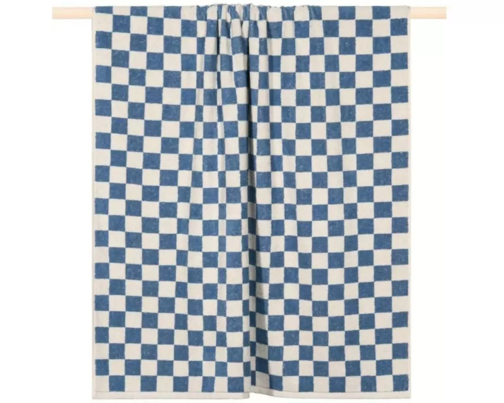 pad Duschtuch Chess 70 x 140 cm, Blau