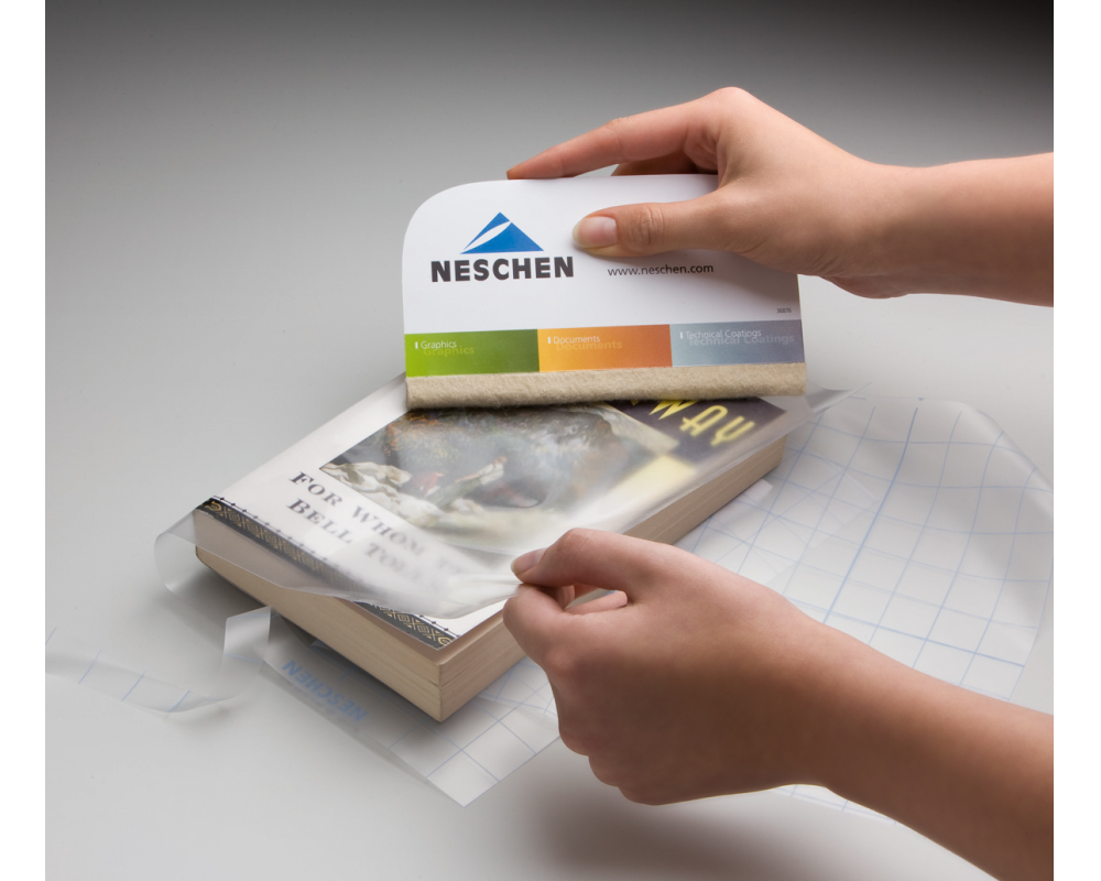 FILMOLUX Buchschutzfolie Soft 41cmx25m 34474 glanz, 70my, wenig Klebekraft