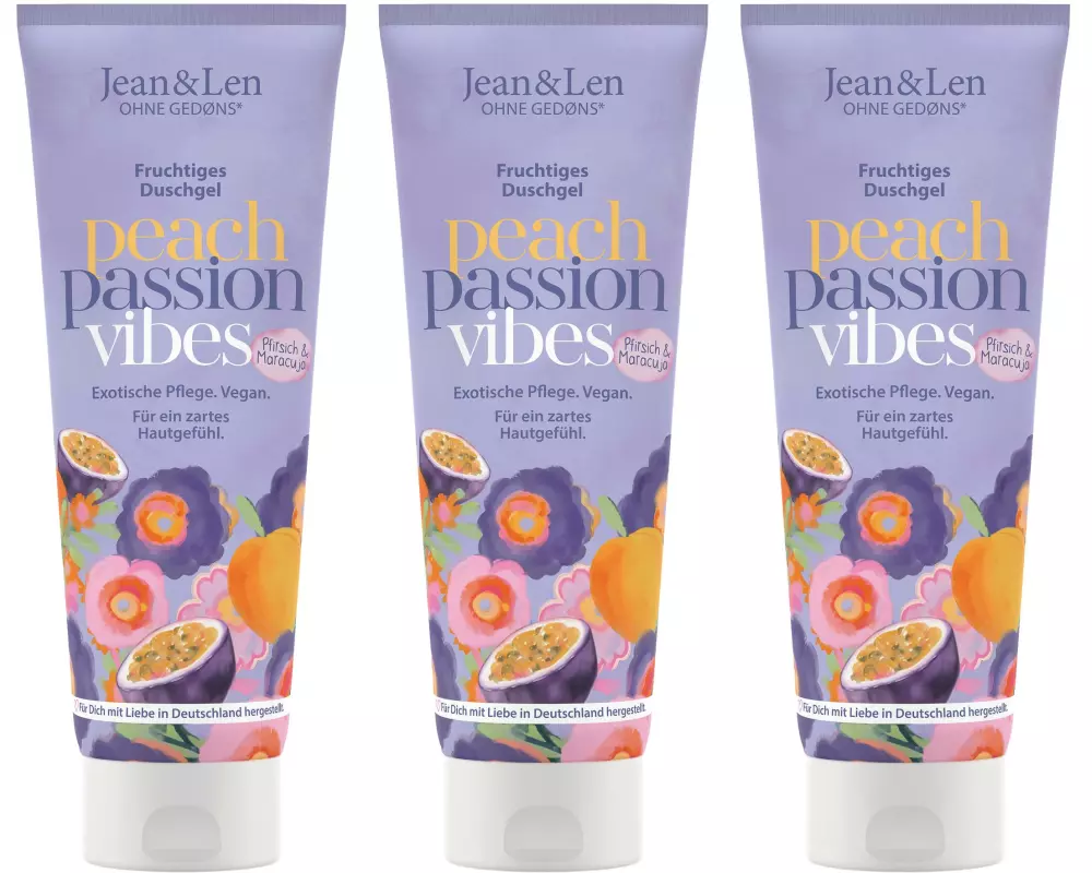 Jean & Len Pfirsich und Maracuja 3 x 250 ml