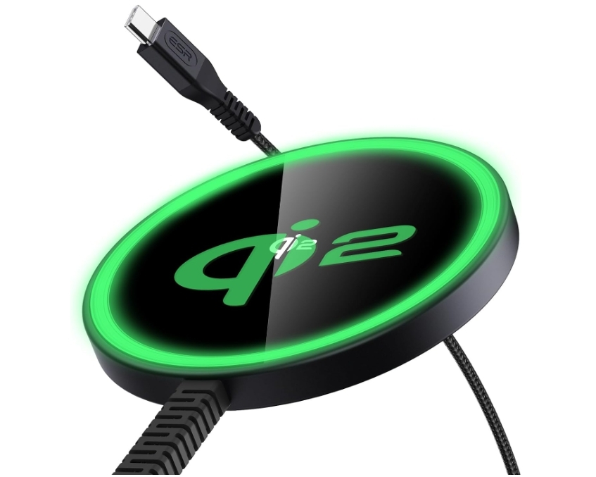 ESR HaloLock mini Charger 2C5620206 Qi2, Wireless, Black