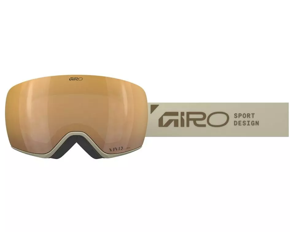 Giro Skibrille Article II Vivid Goggle Beige, Beige