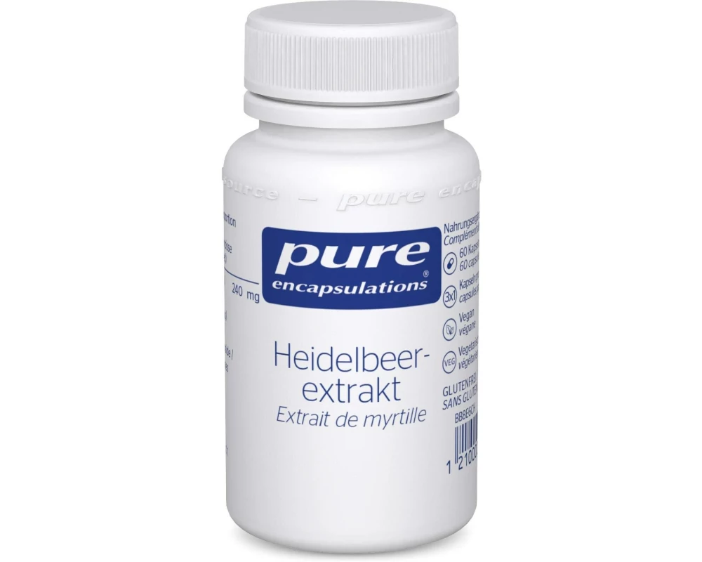Pure Encapsulations PURE Heidelbeer-Extrakt, 60 caps
