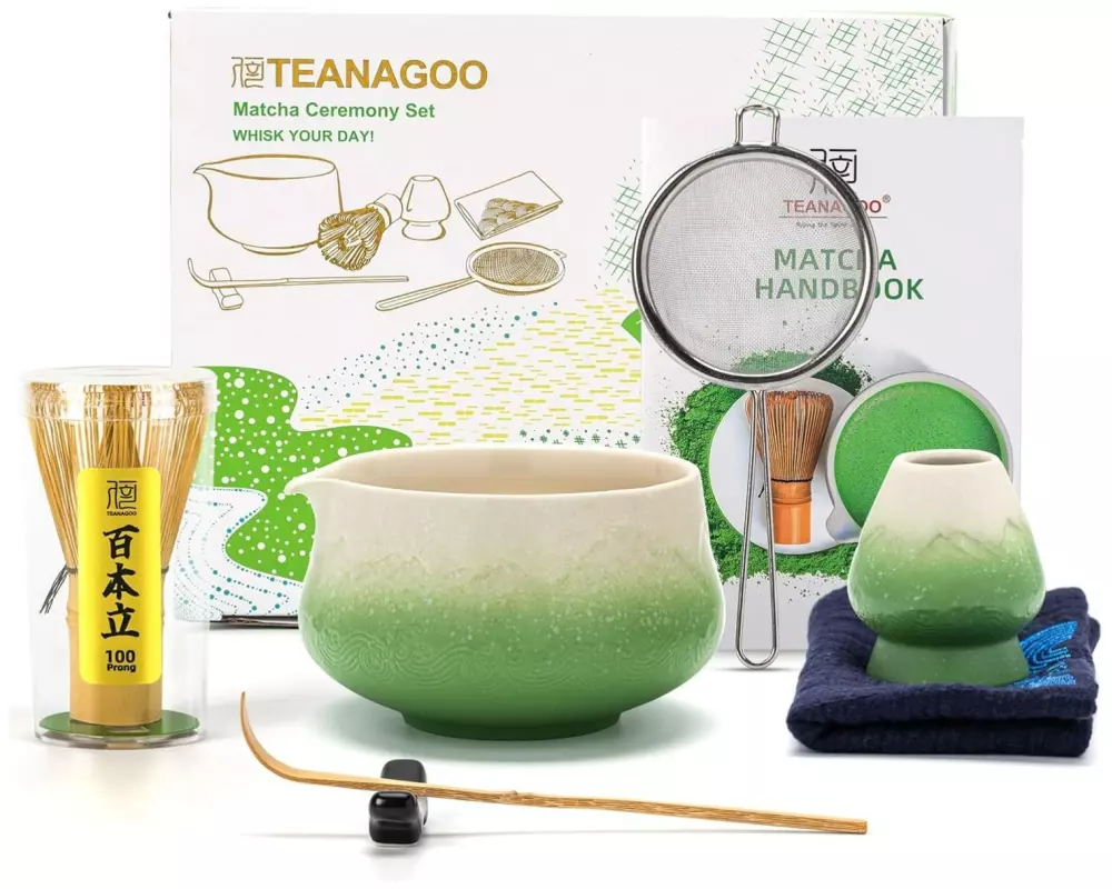 TEANAGOO Matcha Set Berg 0.56 l, Grün