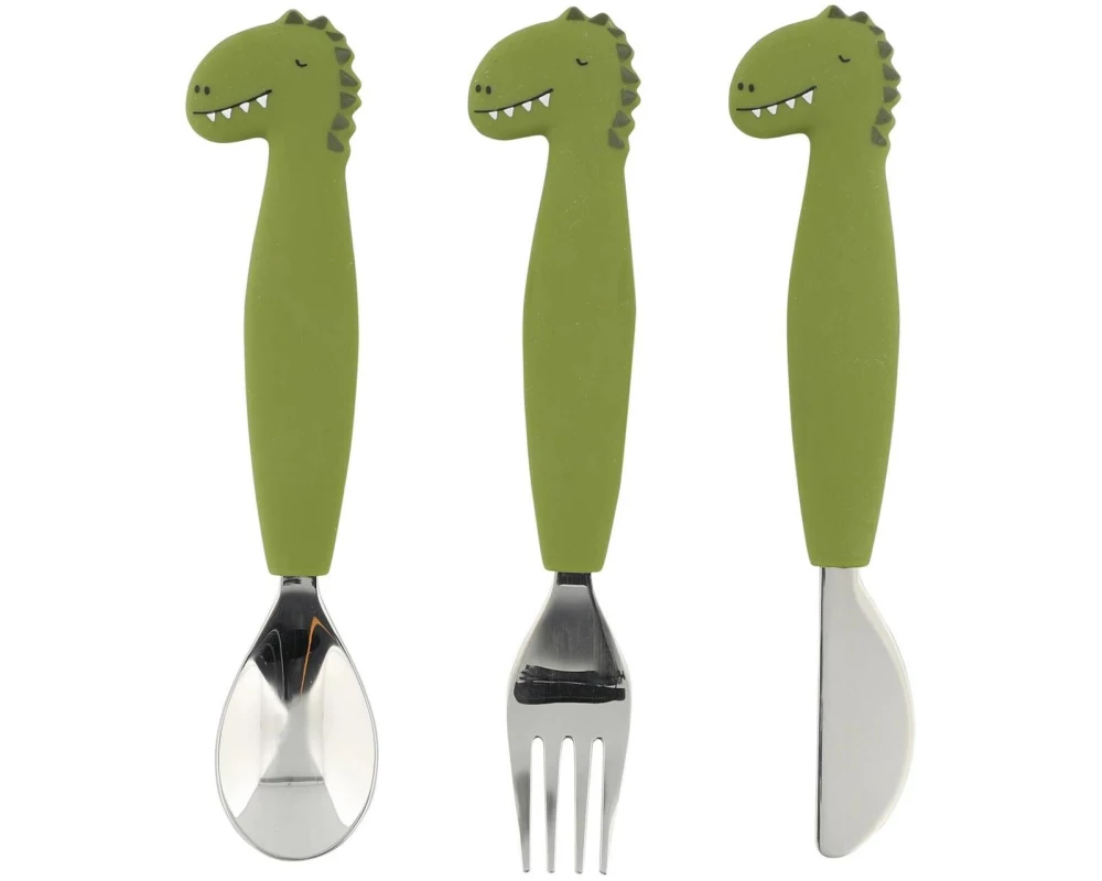 Trixie Kinderbesteckset 3-teilig Dino
