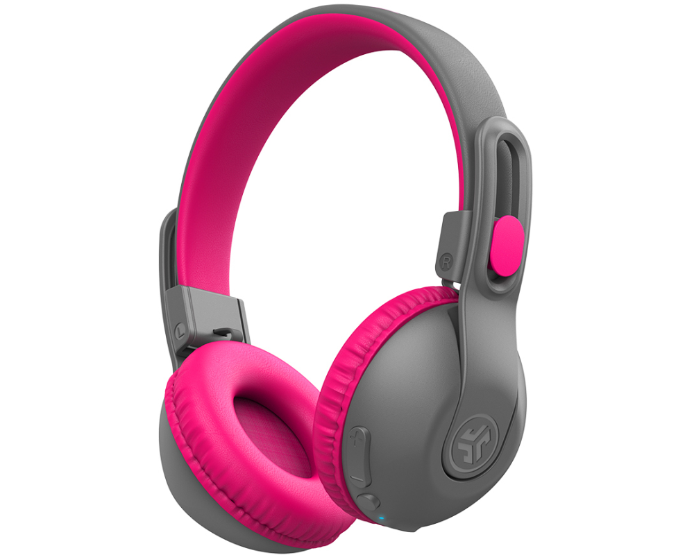 JLAB JBuddies Studio2 Kids Headph. IEUHBKSTU2RGRYPNK122 Wireless, Gray,Pink