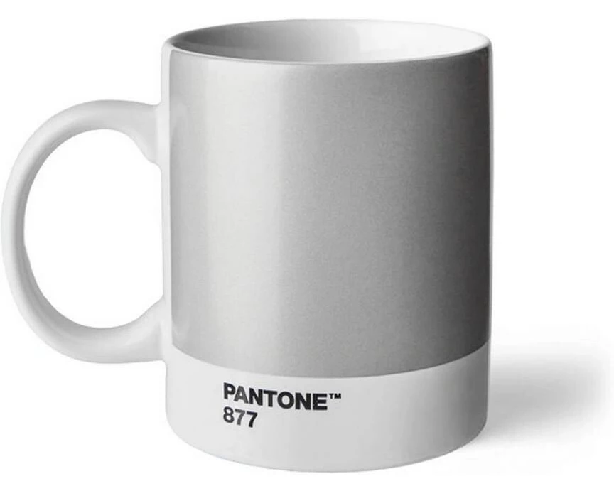 Pantone by Copenhagen Design Becher 375 ml, 1 Stück, Silber