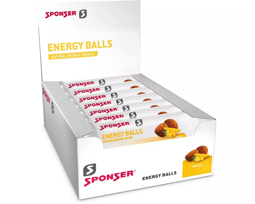 Sponser Energyballs Mango, 18 x 45g
