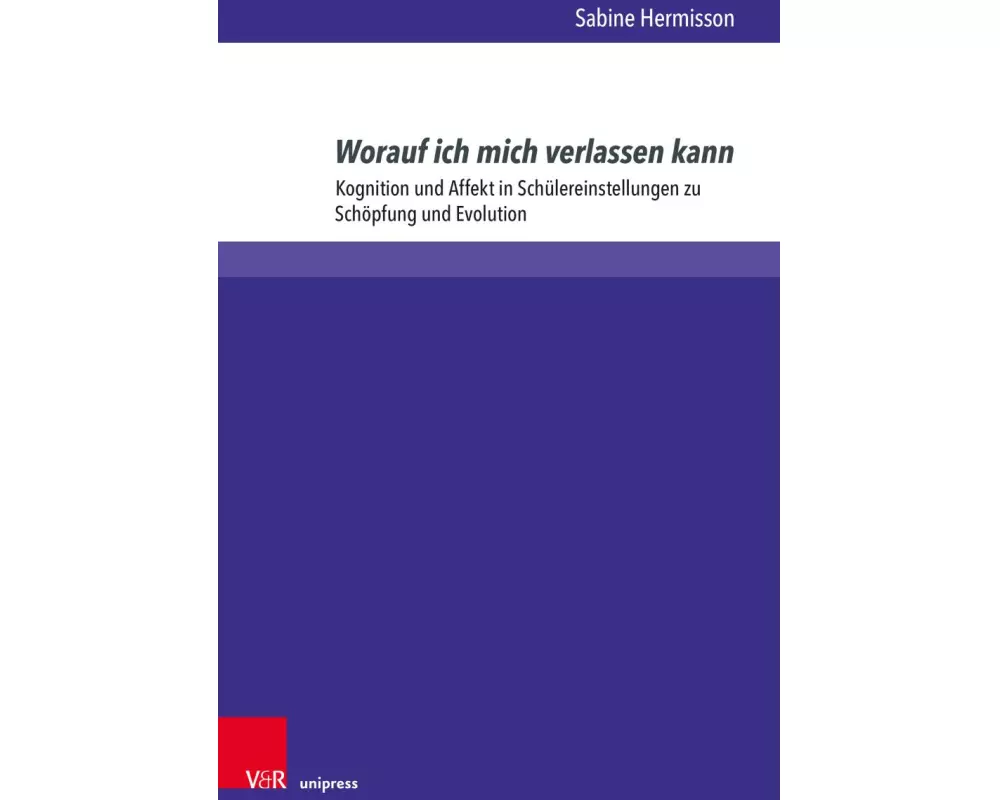 Worauf ich mich verlassen kann