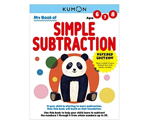 Kumon My Book of Simple Subtraction