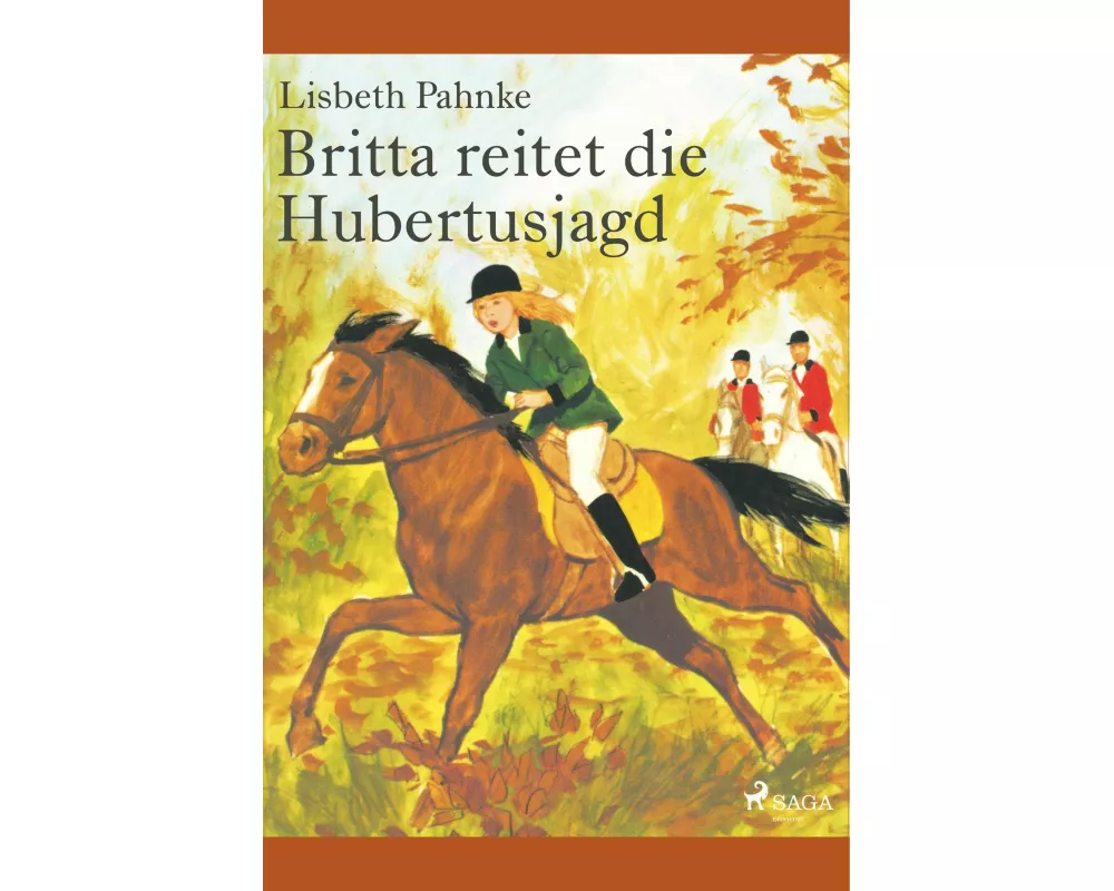 Britta reitet die Hubertusjagd