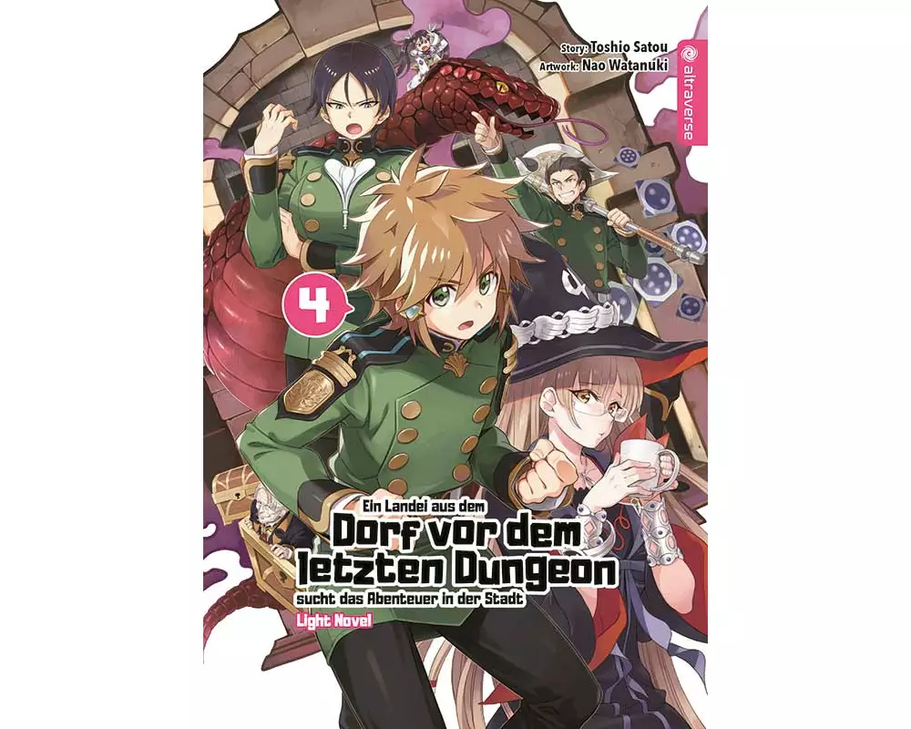 Ein Landei aus dem Dorf vor dem letzten Dungeon sucht das Abenteuer in der Stadt Light Novel 04